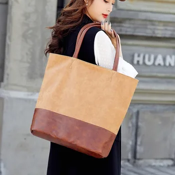 Doprava zadarmo nový módny štýl veľkú kapacitu taška cez rameno jednoduchá kabelka kabelka big bag lady taška peňaženky a kabelky