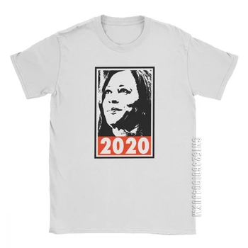 Kamala Harris 2020 Vintage T-Košele Pre Mužov Prezidentských Volieb California Senátor Topy, Tričká Bavlna Golier Posádky Krku T-Shirt