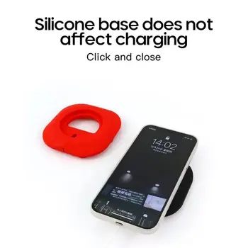 Protevtive Silikónové puzdro pre iPhone 12 /12Pro/12ProMax/12 Série Magnetické Bezdrôtové Nabíjanie Dock Bezdrôtový Rýchlu Nabíjačku