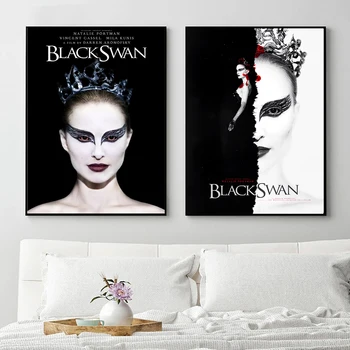 Black Swan Wall Art Obrázok, Plagát Vytlačí Plátno na Maľovanie Plagátu Nordic Plagáty Dekorácie Obrázok Pre Steny v Obývacej Izbe dekor