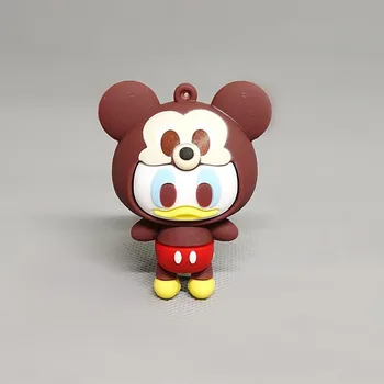 Bábika Disney DIY Keychain Mickey Mouse Prívesok Taška Ornament Minnie Mouse, káčer Donald Kľúč Reťazca