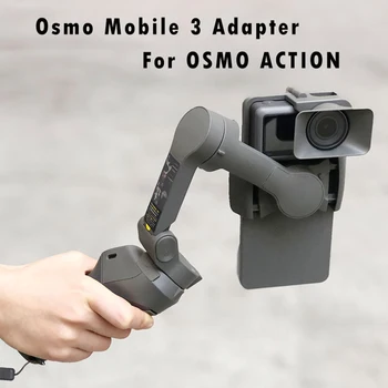 Prenosné Vreckové Adaptér Fotoaparátu Mount Držiak pre DJI OSMO Mobilné 3 pre OSMO Akcia Fotoaparát Gimbal Stabilizátor Príslušenstvo