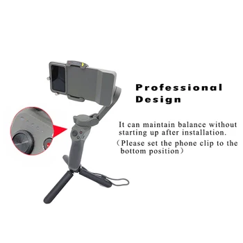 Prenosné Vreckové Adaptér Fotoaparátu Mount Držiak pre DJI OSMO Mobilné 3 pre OSMO Akcia Fotoaparát Gimbal Stabilizátor Príslušenstvo