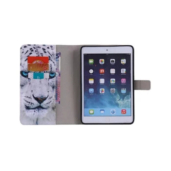 Detský vzor Kožené puzdro Smart cover Pre ipad Mini 1 mini2 mini3 tablet s Magnetickým Auto Prebudiť Spánok kryt otvoru pre kartu