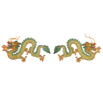 Výšivky Dragon Opráv Oblečenie Šiť Na Nálepke Škvrny Šitie Príslušenstvo, Oblečenie, Džínsy Dekorácie