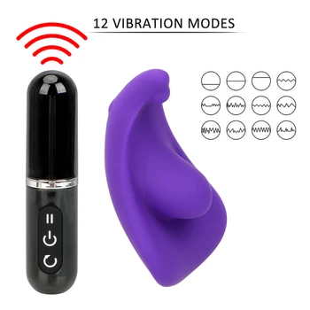 Nositeľné Pánty Vibrátor Erotické 12 Frekvencia Bullet Diaľkové Ovládanie G Mieste Klitorálny Stimulátor Sexuálne Hračky Pre Ženy