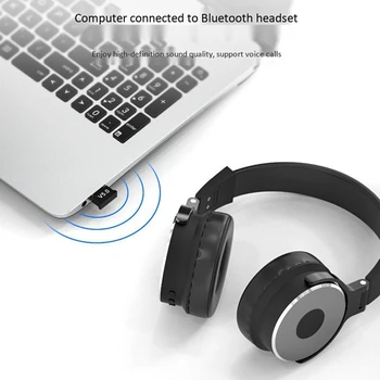 Bluetooth o Prijímač USB Bluetooth 5.0 Bluetooth Adaptér Ploche Počítača Ovládač Zadarmo CD