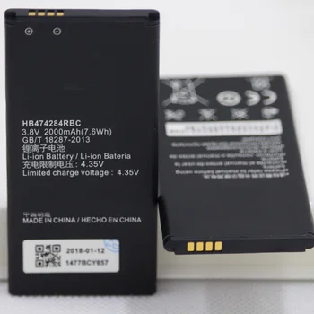 20pcs/veľa 2000mAh li-ion Batériu Pre Huawei Honor 3C Lite C8816 C8816D G521 G615 G601 G620 Y635 Y523 HB474284RBC Batérie Telefónu