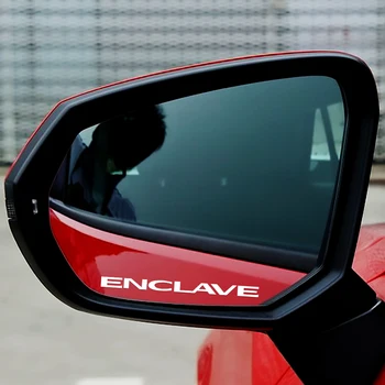 Pre Buick Regal Lakros Encore Enkláve Predstaviť Avenir 4PCS Dvere Auta Rukoväť Nálepky Auto Zrkadlá Stierač Dekor Odtlačkový Príslušenstvo