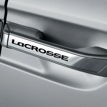 Pre Buick Regal Lakros Encore Enkláve Predstaviť Avenir 4PCS Dvere Auta Rukoväť Nálepky Auto Zrkadlá Stierač Dekor Odtlačkový Príslušenstvo