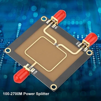 Power Splitter 100-2700M Frekvencia RF Power Splitter Jeden Kanál Vstupný Signál Do Dvoch Kanálov Delič Senzory