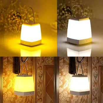 LED Nočné Svetlo Plynulou Stmievanie Prenosné Usb Domov Spálňa Oči Ochrany Dieťa Kŕmenie Lampa Okolitého Svetla