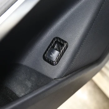 Pre Mercedes Benz GLS 6Pcs Uhlíkových Vlákien ABS Dvere, Okno Prepnúť Panel Kryt Auto Stylings Výbava