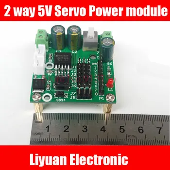 2 kanál 5V napájanie regulátora modul / 2 spôsob buck modul / 8-way kormidlového modul, inteligentné auto design