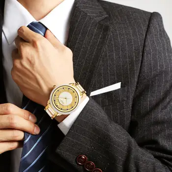 Nový Luxusný mužov jade hodinky automatické mechanické úľavu zverokruhu Top prírodné jade žien hodinky módne tvorivé pár hodín