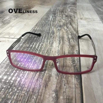 Fashion Square Optické Okuliare, Rám Ženy Muži Retro okuliare rámy Krátkozrakosť Predpis okuliare full Okuliare okuliare