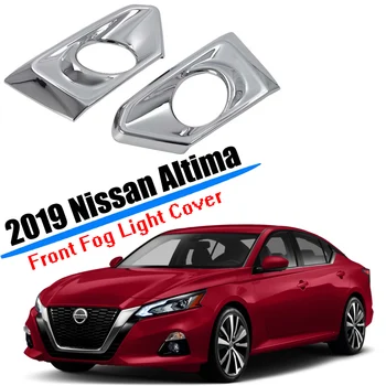 Auto Styling vhodné Pre 2019 2020 Nissan Altima Auto Styling ABS, Predné Hmlové Svetlo Lampy Dekor Kryt Trim 2 ks Auto Príslušenstvo