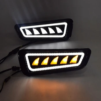 Auto Styling Jasné LED Svetlá pre Denné svietenie pre Ford F150 2018-2019 Nepremokavé Auto DRL LED Hmlové Svetlo