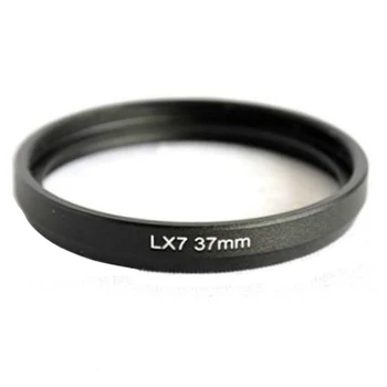 37Mm Objektív Filter Adaptér Krúžok Pre Panasonic Lumix Dmc Lx7 Dmw-Fa1 Black Atlx7Bk