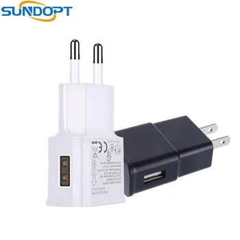5V 2A Cestovný USB Nabíjací EÚ a USA Plug Stenu USB Nabíjačku Adaptér pre Samsung iPhone 1000PCS/veľa