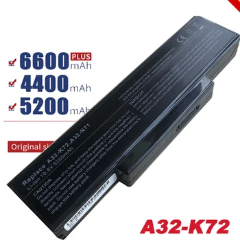 TÚV Notebook Batéria Pre Asus N73G X77J N73J K72N K72D K72S N73F N73F N73S N73Q K72K A32-K72 A72 N71 K72 N73 X77 A72F K72L N71V