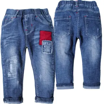 4116 malý otvor nohavice na jar jeseň deti džínsy mäkké džínsové nohavice baby chlapci džínsy chlapec nohavice nové