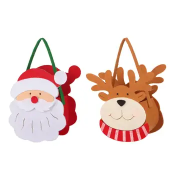 Zbrusu Nový Prenosný Candy Bag Vianočné Módne Tašky Vianočné Dovolenku Dekorácie Taška D60
