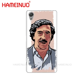 HAMEINUO Módne Pablo Escobar Kryt telefónu obal pre sony xperia C6 XA1 XA2 XA ULTRA X XP L1 L2 X XZ1 kompaktný XR/XZ PREMIUM