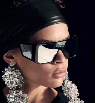 JackJad Módne Moderné Námestie Štít Štýl ATTICUS slnečné Okuliare Ženy Cool Retro Dizajn Značky Slnečné Okuliare Oculos De Sol FT0710
