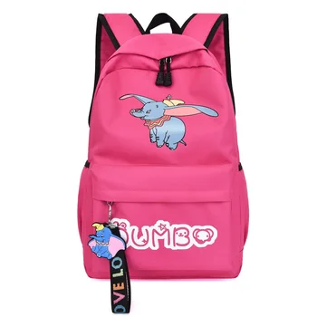 Disney karikatúry Dumbo batoh taška cez rameno študent taška wild veľkú kapacitu taška cez rameno batoh, kabelku