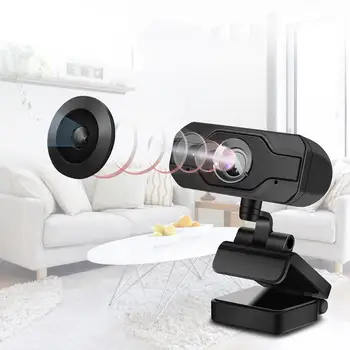 MeterMall 1280*720 Dynamický Rozlíšenie HD Webcam Špecializované Optické Šošovky Webová Kamera S Potlačením Hluku Mikrofónom Pre Notebook