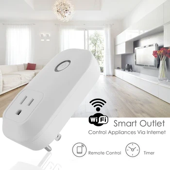ANENG AC110V-240V Smart Home Wifi Časovač Zásuvky Prepínať APLIKÁCIE Automatické Ovládanie Pre Amazon Alexa Echo US/EU/UK Plug