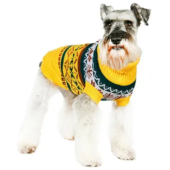 Pet Oblečenie Zimné Psa Sveter Roztomilý Pes Oblečenie, Sveter Šteňa Tričko Soft Pet Coats Vianočné Elk Oblečenie Pre Malé Stredné Psa