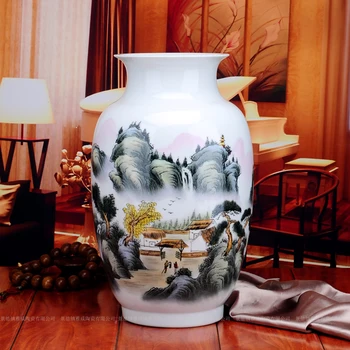 Keramické ručné maľovanie keramická váza methos knobbing moderné módne domáce dekorácie