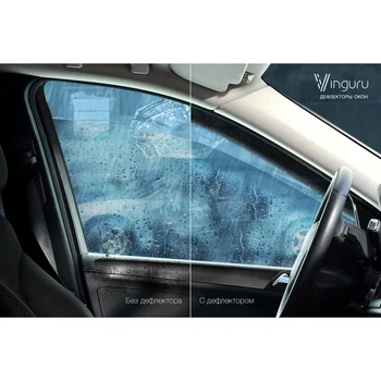 Okno lamely vinguru Suzuki SX4 2006-2012 bavlna false pásky-T 4
