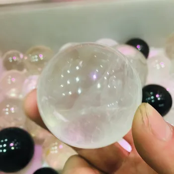 4-5 cm prírodná biela crystal ball dekoratívne gule