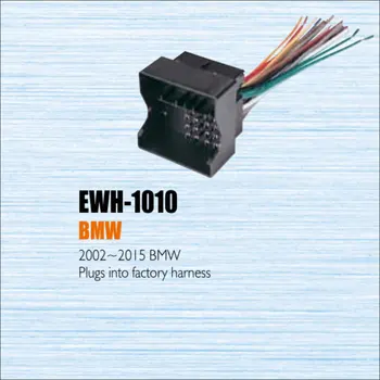 Zátky Do Továrne Postroj Pre BMW 2002-2013 - Rádio Napájací kábel Adaptéra / Aftermarket Stereo Kábel / Samec DIN ISO