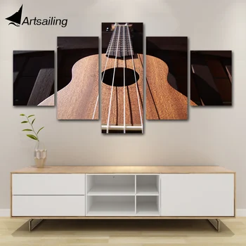 5 kusov Gitaru Akord Hudobný Wall Art Obraz Darček Domáce Dekorácie Plátno Tlačiť maľovanie beautifulfor obývacia izba vytlačené na