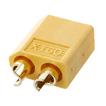 MACH 5 párov žltá nylon XT60 T - plug-Hydroxy zásuvky napájania RC Zlaté zapojte adaptér