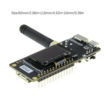 LORA 32 V2.1 ESP32 OLED 0.96 Palcový Bluetooth, WIFI Bezdrôtový Modul SMA IP5306 S IO Port Touch Screen Dotknite sa položky Signál Vstup