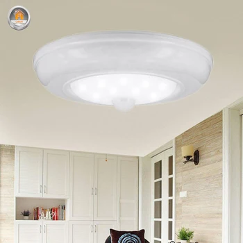 LED Stropné svietidlo Smart Nočné Svetlo Svietidlo 5W PIR Indukčné Moderné Lampy Povrchovú montáž Kuchyne Balkón Plafond Lampa
