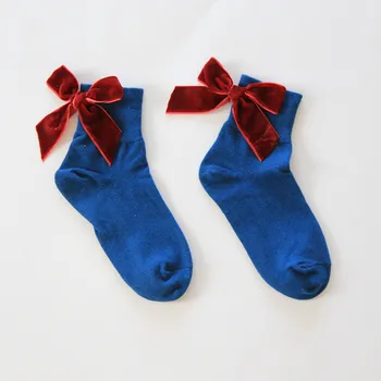 BEŽECKÁ KURIATKO Goro ústa čisté bavlnené ponožky päty velvet luk ponožky