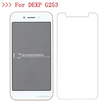 Pre DEXP Ixion M750 ML350 MS650 ES950 G155 Z255 G253 Transparentný Displej Telefónu ochranný Film Displeja Ochranné Sklo