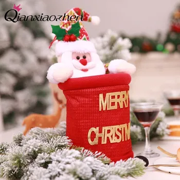 Qianxiaozhen Tvorivé Skladovanie Vedro Vianočné Dekorácie Dodávky Vianočný Strom Decor Pre Domáce Darčeková Taška