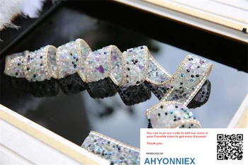 AHYONNIEX 1 PC Korálok, kameňa crystal páse s nástrojmi škvrny šiť na horúce vŕtanie drahokamu páse s nástrojmi DIY šaty svadobné Oblečenie Príslušenstvo