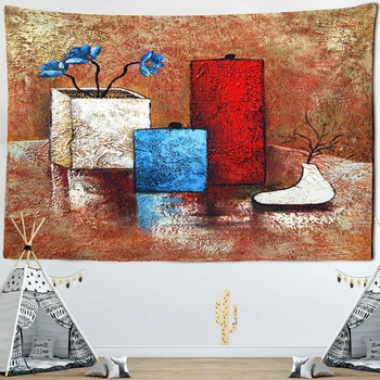Ručné olejomaľba na plátne Abstraktné fľaša olejomaľba moderné Plátno na Stenu Umenie obývacia izba dekorácie kvet ruže maľovanie