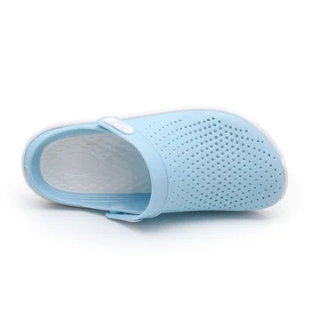 Marlisasa Ženy Roztomilý Kolo Prst Pošmyknúť na Priedušná Ploché Sandále, Topánky Lady Bežné Blue & Fialová Sandále Sandalias De Mujer F5340