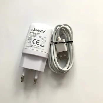 Používa Cestovná Nabíjačka + USB Kábel USB Linka Pre VKWORLD T6 MT6735 Quad Core 6.0 palcový 1280 x 720 Smartphone