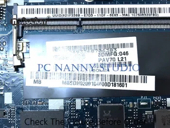 PCNANNY PRE Acer Aspire One D255 doske MBSDH02001 PAV70 LA-6421P DDR3 N455 s ventilátorom Testované