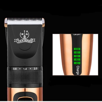 Zastrihávač chĺpkov USB nabíjateľné hair clipper účes stroj zastrihávač brady LCD displej účes stroj